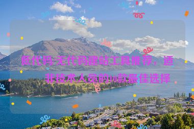 低代碼/無代碼建站工具推薦，適合非技術(shù)人員的10款最佳選擇